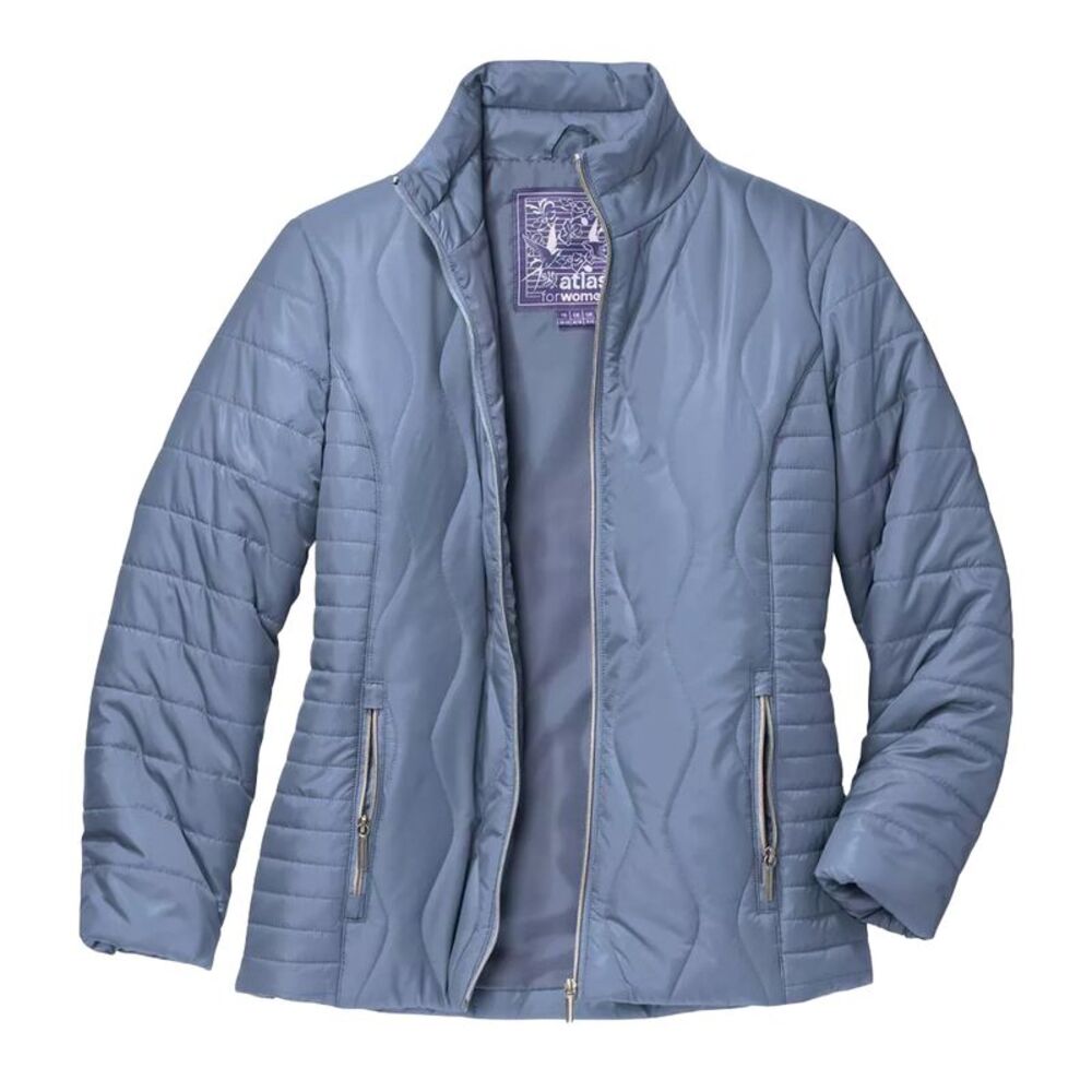 Atlas for Women Womens/Ladies Quilted Lightweight Jacket / Blue
